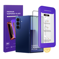 Protection d'écran en verre trempé 9H transparent anti-rayures et anti-poussière à installation facile pour Samsung Galaxy Fold Flip 7 8