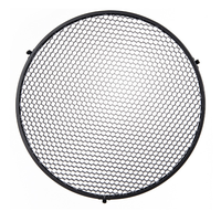 Réflecteur téléobjectif 45° avec adaptateur standard, parabole à longue focale et diffuseur pour accessoires de studio photo