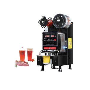 Máquina Selladora de Vasos Automática Mini de Alta Calidad para Bebidas Calientes o Frías, Té con Leche, Burbujas, con Opciones de Bolsas de PP, Película y Lámina - Product Image 1