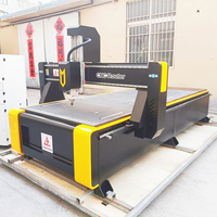 ROBOTEC 1325 Routeur CNC 3 axes pour le bois, prix 1530, machine de sculpture pour le bois dur, le métal et l'aluminium