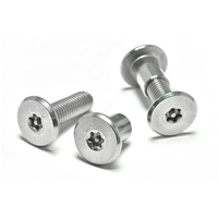 Feuille de meuble en acier inoxydable 304, M3 M4 M5 M6 M8 M10 M12, jouet en métal, livre, cuir, Rivet, écrou Torx broche vis Chicago