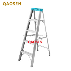 Escalera Industrial <span class=keywords><strong>de</strong></span> Fibra <span class=keywords><strong>de</strong></span> Vidrio Roja Tipo A <span class=keywords><strong>de</strong></span> Alta Calidad, Carga Máxima <span class=keywords><strong>de</strong></span> 150 kg, Aislada, para Exteriores, con Almacenamiento <span class=keywords><strong>de</strong></span> Herramientas, Bloqueo Manual, 1 Año <span class=keywords><strong>de</strong></span> Garantía, 75 - Product Image 1