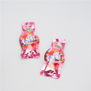 Dulces Halal <span class=keywords><strong>al</strong></span> por Mayor en Bolsas de Forma Irregular, Bonbons Rosados con Sabor a Fresa, Caramelos Masticables de Frutas para Niños - Product Image 6