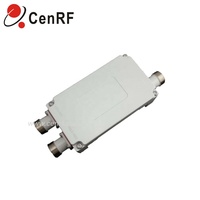 RF Combiner Dual Band Pembagi 380-960M Hz & 1700-2700M Hz 2 Way Combiner dengan Din perempuan Konektor