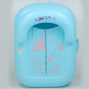 Bañera inflable para bebés Lixin de PVC, grande, cuadrada, de 0 a 12 meses, multifuncional, para recién nacidos - Product Image 3