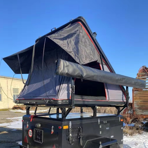 Tienda de techo de coche de aluminio más <span class=keywords><strong>barata</strong></span> 1,45 m de ancho carcasa de aluminio techo de coche superior 4x4 todoterreno <span class=keywords><strong>Camper</strong></span> Van tienda en <span class=keywords><strong>la</strong></span> azotea para acampar - Product Image 1