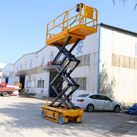 Piattaforma a forbice semovente, impalcatura mobile, piattaforma di lavoro aerea elettrica mobile, altezza di lavoro 8m per l'edilizia