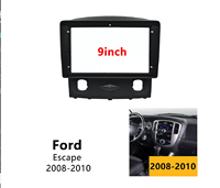 Lecteur Dvd de voiture, autoradio stéréo avec Gps, cadre Audio universel pour tableau de bord 2006-2008 Mazda hommage/2010 Ford Escape