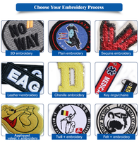 Logo de la Ligue nationale de hockey personnalisé brodé de patchs en feutre thermocollant pour chapeaux et sacs-Fournisseurs et fabricants respectueux de l'environnement