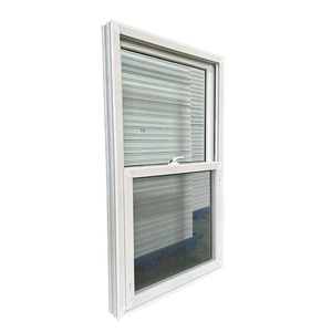 <span class=keywords><strong>Fenêtre</strong></span> suspendue verticale en <span class=keywords><strong>PVC</strong></span> au design moderne, avec moustiquaire en acier inoxydable, <span class=keywords><strong>cadre</strong></span> fin pour une vue optimale, tailles personnalisées disponibles, utilisation dans le salon - Product Image 3