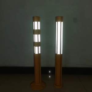 黄色駐車警告ヘキサゴンポストプラスチック製デリニエーター交通ボラードホワイトPUフェンス高速道路道路安全スプリングポスト - Product Image 3