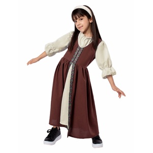 <span class=keywords><strong>Disfraz</strong></span> Medieval de Palacio para Niños, <span class=keywords><strong>Disfraz</strong></span> de Cosplay, Vestido de Navidad de Tela Elegante, Vestido Vintage Victoriano con Cordones, Túnica Larga para Fiesta de Carnaval - Product Image 3