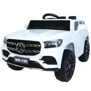 High quality 12V batteries twins two seat electric car / baby ride on toys car / kids electric off-road car SUV with safety belt
