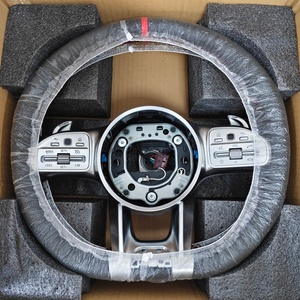 พวงมาลัยรถยนต์แบบกำหนดเองสำหรับขายส่งสำหรับ <span class=keywords><strong>Mercedes</strong></span> <span class=keywords><strong>Benz</strong></span> <span class=keywords><strong>AMG</strong></span> CLA45 C250 E63 W212 E350 W221 W176 E350 A220 - Product Image 6