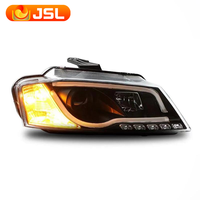 Bloc Optique Avant Pour Audi A3 2008-2012, Conversion Phare à Lentille LED Diurne Dynamique et Clignotant Séquentiel