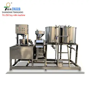 Máquina TG-250 Fabricación de Tofu, equipo de procesamiento de leche de soja