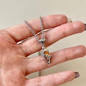 Collar de Plata de Ley S925 con Diseño de Cuatro Estrellas para Mujer, Estilo Moderno, Simple y Elegante, Cadena para Clavícula, Estilo Fresco - Product Image 2