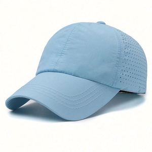 2024 Wholesale Spring Summer Laser Hole Baseball Cap Outdoor Sport Quick Dry Women's Baseball <b>Hats</b> - Product Image 5
