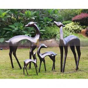 Escultura Art Deco de Acero Inoxidable Personalizada de Primera Calidad ANW9840, Mejora el Impacto Visual Arquitectónico, Hecha en China para Aniversario - Product Image 3