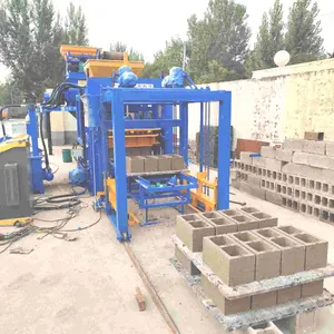 Automatic Interlocking Paver Concrete Interlock Block Machinery Mold Production Line Fly Ash Brick Making Machine