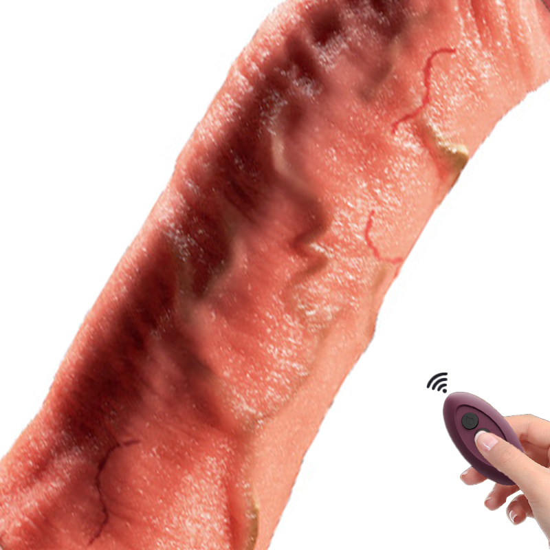 Huge Realistic Heated Thrusting Dildo Vibrator Remote Control Lifelike  Silicone Penis G Spot Telescopic Adult Sex Toys for Women| Alibaba.com