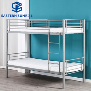 Cama Litera de Metal de Tamaño Personalizado, Cama de Dos Pisos con Dimensiones Personalizadas para Dormitorio de Empleados - Product Image 1