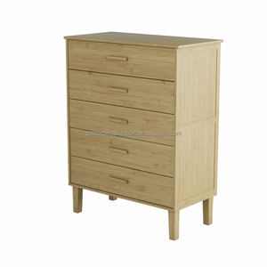 <span class=keywords><strong>Cassettiera</strong></span> in Bambù Resistente SYT per Console TV, Mobile Contenitore con Apertura Fluida per Angolo Salotto - Product Image 3