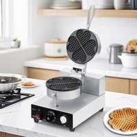 Gaufrier Professionnel à 2 Plaques pour Restaurant et Usage Domestique, Machine de Cuisine, Appareil à Gaufres