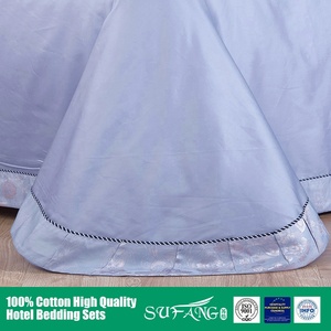 Bộ Ga Giường 100% Cotton, Vải Lanh, Thêu Hoa, Cỡ King, Dùng Cho Gia Đình - Product Image 5