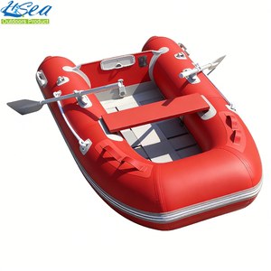 Bateau de pêche <span class=keywords><strong>gonflable</strong></span> en PVC G D290 Chine, personnalisable, 290 cm, 9 pieds, 10 pieds, 4 personnes, avec plancher en aluminium pour la mer et l'océan - Product Image 3
