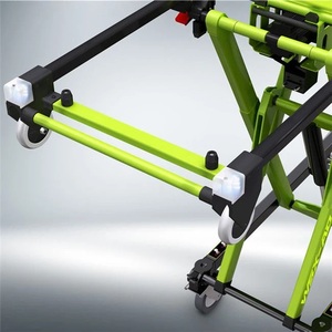 Civière d'<span class=keywords><strong>ambulance</strong></span> à moteur électrique en alliage d'aluminium, civière d'<span class=keywords><strong>ambulance</strong></span> de transfert assistée automatique pliante - Product Image 3