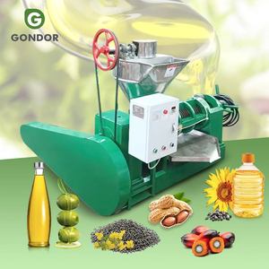 Presse à huile commerciale rotative à vis Zx85 6yl 100 160 165 pour l'extraction d'huile d'olive, d'arachide, de soja et de sésame, petite taille, à vendre - Product Image 1