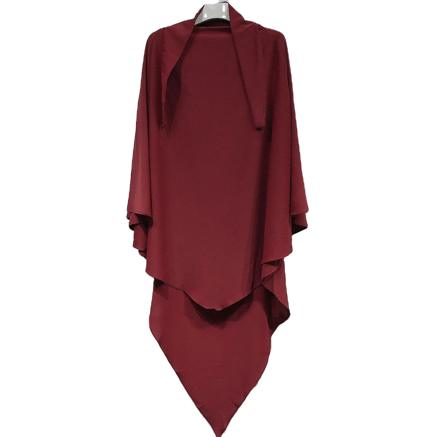 イスラムのオーバーヘッド祈りヒジャーブアラビア語女性スカーフ卸売高品質のヒマールの売れ筋イスラム教徒のヒマール