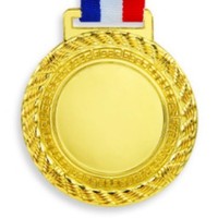 OEM EDM Entrega rápida Medallas de oro de todos los tamaños Materia prima Medallas clave de aleación de zinc Medalla de baile de estilo deportivo de tamaño personalizado