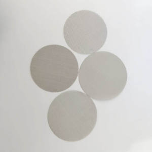 מסנני רשת עגולים מנירוסטה, רשתות סינון, דיסקיות רשת תיל, מותאמים אישית למפעלים, עבור מכונות גריסה ויציקה. - Product Image 6