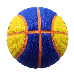Balón de Baloncesto de Goma Personalizado con Logotipo para Niños, Estudiantes de Primaria y Secundaria, Entrenamiento Interior y Exterior, Color Azul - Product Image 1