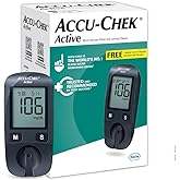 Kit de glucomètre <span class=keywords><strong>Accu</strong></span>-<span class=keywords><strong>Chek</strong></span> Active avec flacon de 10 <span class=keywords><strong>bandelettes</strong></span>, 10 lancettes et un dispositif de prélèvement sanguin pour la mesure de la glycémie - Product Image 4