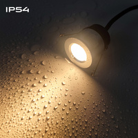 Foco empotrado de aluminio para interiores, minifoco LED de techo, impermeable IP54, 2W, para cocina, dormitorio, venta directa de fábrica