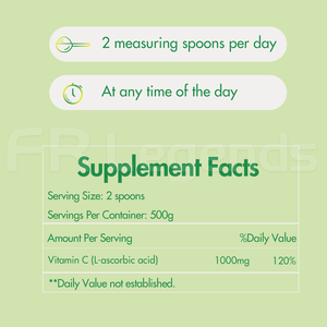 Vitamina C en Polvo Premium OEM ODM, Apoya la Vitalidad de la Piel, Mejora el Sistema Inmunológico, Suplemento de Vitamina C - Product Image 4