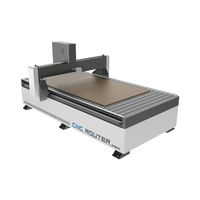 Machine de fraisage CNC à bois 3 axes 2025 1300x2500mm, broche unique 3-6kw, précision 0,03mm, boîte de vitesses à économie d'énergie