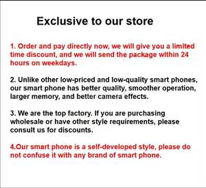 Smartphone Android M6 Pro <span class=keywords><strong>Ultimate</strong></span> 6,9 pouces HD à écran complet, appareil photo arrière 108MP, processeur quadricœur, alimentation avec 3 Go de mémoire et 64 Go de stockage - Product Image 4