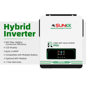Système d'énergie solaire hors réseau <span class=keywords><strong>SUNEX</strong></span> complet de 3000w 4000w 5000w, kit de système solaire domestique de 5kwh avec batterie au lithium, Dubaï Stock - Product Image 2