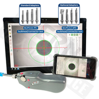Mikroskop Inspeksi Serat Optik Portabel MPO Fiber Optic End Face Inspector untuk Jaringan Akses