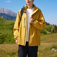 Schnelle Lieferung Modische Herrenjacke Wasserdichte Jacke Outdoor-Jacke Sport Angepasstes LOGO Windbreaker Outdoor-Jacke