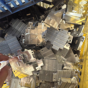 ฮีทซิงค์อะลูมิเนียม ผลิตด้วยเครื่อง CNC ชุบอโนไดซ์ตามสั่ง สำหรับระบายความร้อนชิป ใช้ในอุตสาหกรรม - Product Image 2