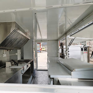14ft Totalmente Personalizado Mobile Concessão Food Trailer Truck para Venda Hot Dog Fast Food Catering <span class=keywords><strong>Cart</strong></span> - Product Image 2