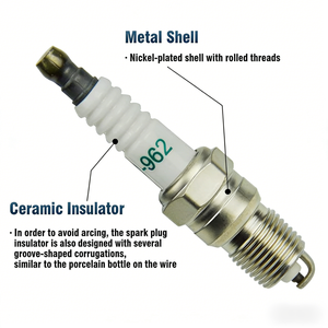 Bujías <span class=keywords><strong>de</strong></span> Platino al por Mayor 41-962 19299585, 4 Piezas/Caja para Chevrolet Colorado Silverado GMC Sierra 1999-2008 Motor V8 - Product Image 3
