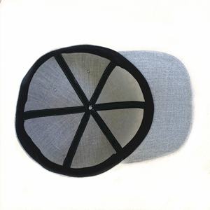 Design personnalisé <span class=keywords><strong>XXL</strong></span> 64cm Grande taille ajustée 6 panneaux Mélange de <span class=keywords><strong>laine</strong></span> 3d Puff Broderie Fermé Dos Snapback Chapeaux quantité minimale de commande bas Snap Back Cap - Product Image 2