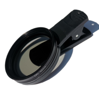 Objectif CPL 52 mm HD pour téléphone, polaroscope pour réduire les reflets faibles, polariseur pour téléphone portable pour l'évaluation de bijoux et la photographie mobile