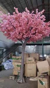 Pohon Ceri Putih Bunga Sakura Merah Muda, Dekorasi Pohon Besar Dalam Ruangan - Product Image 4